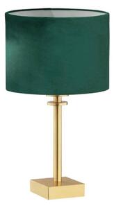 Argon 8106 - Lampada da tavolo ABBANO 1xE27/15W/230V ottone/verde