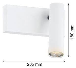 Argon 8064 - Faretto da parete ETNA 1xG9/6W/230V bianco