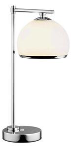 Argon 8121 - Lampada da tavolo MARBELLA 1xE27/15W/230V cromo