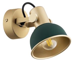 Argon 8247 - Faretto LENORA 1xE14/7W/230V oro/verde