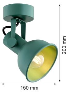 Argon 8299 - Faretto LENORA 1xE14/7W/230V verde