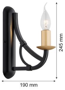 Argon 8355 - Applique LORENZO 1xE14/7W/230V