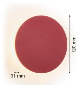 Argon 8320 - Applique a LED OREGON PLUS LED/3W/230V 3000K 12 cm rosso