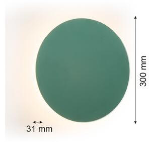 Argon 8325 - Applique a LED OREGON PLUS LED/6W/230V 3000K 30 cm verde