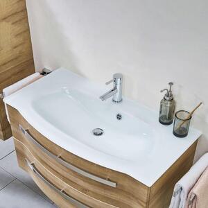 Pelipal Fokus 4005, piano di lavaggio per vetri, 92x49,1 cm, bianco (992.789005)