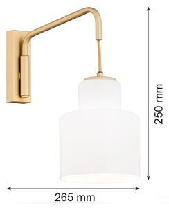 Argon 8371 - Applique DIUNA 1xE27/15W/230V oro