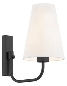 Argon 8376 - Applique SAFIANO 1xE27/15W/230V nero