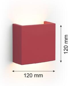 Argon 8361 - Applique a LED GENT LED/3,6W/230V 3000K rosso