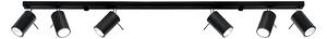 Sollux SL.0334 - Faretto RING 6L 6xGU10/10W/230V nero