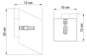 Applique TUNNEL 1xG9/40W/230V