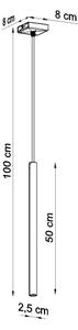 Brilagi - Lampadario LED a sospensione con filo DRIFA 1xG9/4W/230V bianco