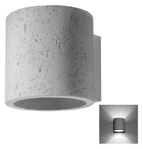 Sollux SL.0486 - Applique ORBIS 1xG9/40W/230V calcestruzzo
