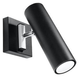 Luce Spot da parete DIREZIONE 1xGU10/40W/230V nero