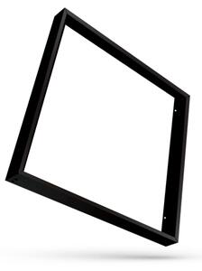 Telaio in metallo per l'installazione di pannelli LED 600x600 mm nero