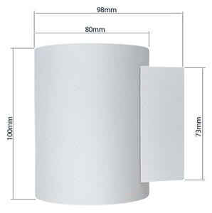 Applique SQUALLA TUBA 1xG9/50W/230V bianco/oro