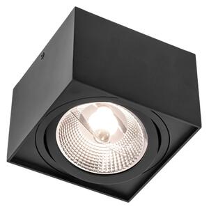 Faretto CHLOE AR111 1xGU10/50W/230V quadrato nero