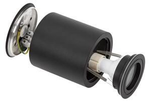 Faretto da bagno CHLOE 1xGU10/6W/230V IP65 rotondo nero