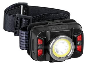 Lampada frontale LED ricaricabile con sensore LED/15W/5V IP66 430 lucente 1800 mAh