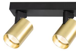 Faretto VOLF 3xGU10/10W/230V oro/nero