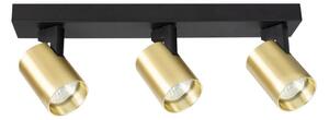 Faretto VOLF 3xGU10/10W/230V oro/nero