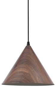 Lampadario a sospensione con filo BOSCO 1xE27/15W/230V marrone