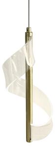 Lampadario LED a sospensione con filo LARGO LED/10W/230V oro