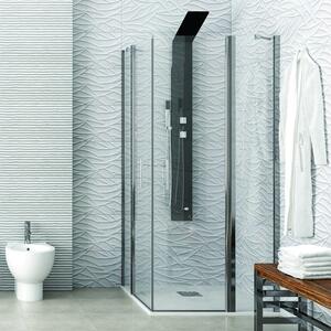 Kamalu box doccia 80x80 a doppio battente altezza 190 cm | kpx1000