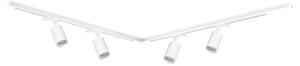 Faretto per sistema a binario PIPE 4xGU10/10W/230V bianco