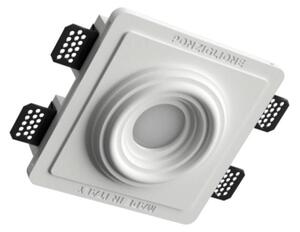 Faretto incasso lampadari bartalini auga fp1 gu10 led gesso verniciabile - Lampadari Bartalini Gesso