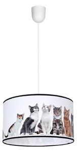 Lampadario su filo CATS 1xE27/60W/230V