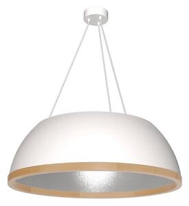 Lampadario su filo MAXIM 3xE27/60W/230V bianco