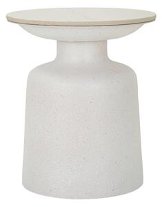 Tavolino rotondo con piano in ceramica ø 40 cm Fush - Mauro Ferretti