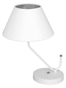 Lampada da tavolo VICTORIA 1xE27/60W/230V bianco