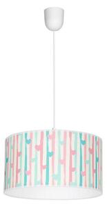 Lampadario a sospensione per bambini LOVELY 1xE27/60W/230V