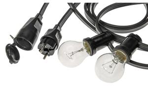 Catena decorativa da esterno GIRLANDA 6,5 m 5xE27/15W/230V IP44