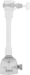 Opzione 7: Accessorio estensibile per rubinetti - Risparmio idrico - - Grigio - Accessorio per rubinetti da cucina - 18 cm - Adatto a tutti i tipi di rubinetto