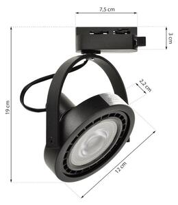 Luce Spot per sistema a binario LUGAR 1xAR111 LUGAR 1xAR111 - GU10/25W/230V