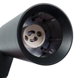 Faretto MICA per sistema a binario 1xGU10/25W/230V Monofase nero