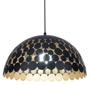 Lampadario a sospensione con filo LISA BLACK 1xE27/60W/230V