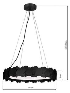 Lampada a sospensione LED su cavo SOHO LED/24W/230V, nero