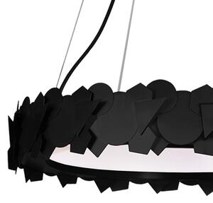 Lampada a sospensione LED su cavo SOHO LED/24W/230V, nero