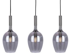 Lampadario su filo TANGO 3xE14/40W/230V nero