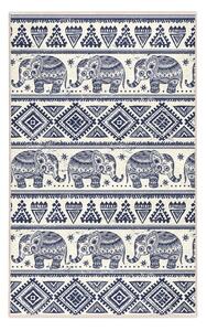 Tappeto blu lavabile 120x180 cm Elephant – Mila Home