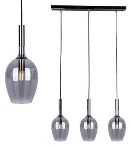 Lampadario su filo TANGO 3xE14/40W/230V nero