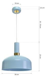 Lampadario a sospensione con filo MALMO 1xE27/60W/230V