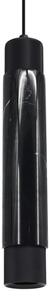 Lampadario su fune MARBLE 1xGU10/8W/230V nero