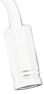 Lampada da parete flessibile con USB BASE LED/8W+LED/2W/230V bianco/argento
