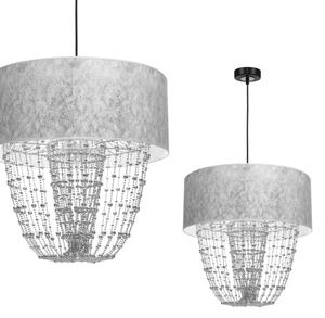 Lampadario a sospensione con filo ALMERIA 1xE27/60W/230V