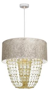 Lampadario a sospensione con filo ALMERIA 1xE27/60W/230V