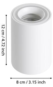 Eglo 901169 - LED RGBW Faretto dimmerabile CAROSSO-Z LED/4,9W/230V bianco